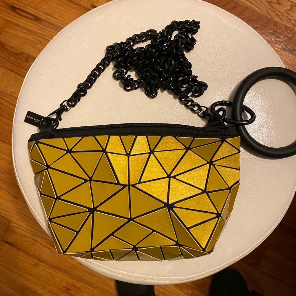 Cute yellow crossbody purse